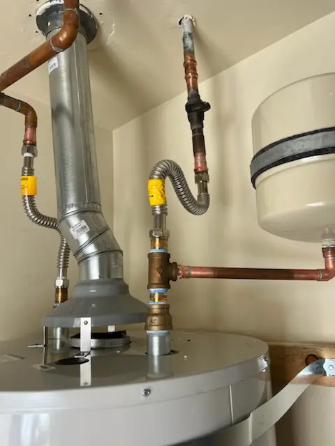 Water heater installation and plumbing repair in Black Hill